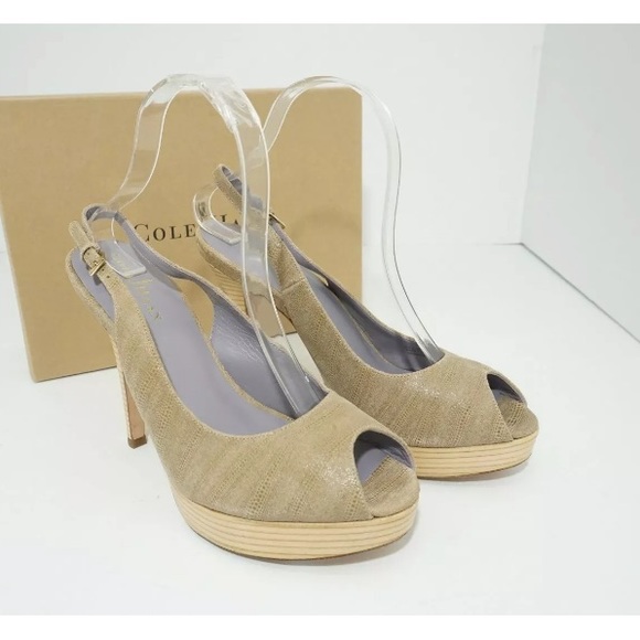 🆕 clearance‼️Cole Haan Mariela Air Open Toe Pumps US 9 - Picture 4 of 6